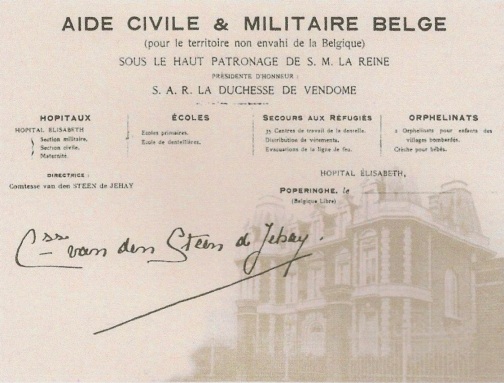 aide civil belge naamkaart